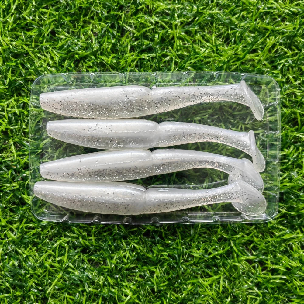 MUKUN 4pcs 11cm 12g Pesca Fishing Lures Leurre Souple Soft Bass Silicone Bait Isca Artificial Fishing Wobbler