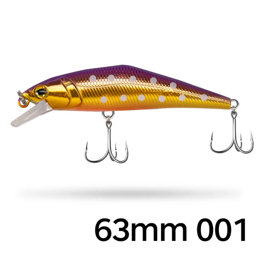 D1 Stream Fishing Lure 85mm 14.7g 63mm 7.5g Heavy Sinking Small Minnow  D-CONTACT Artificial Bait For Trout Perch  DT5030