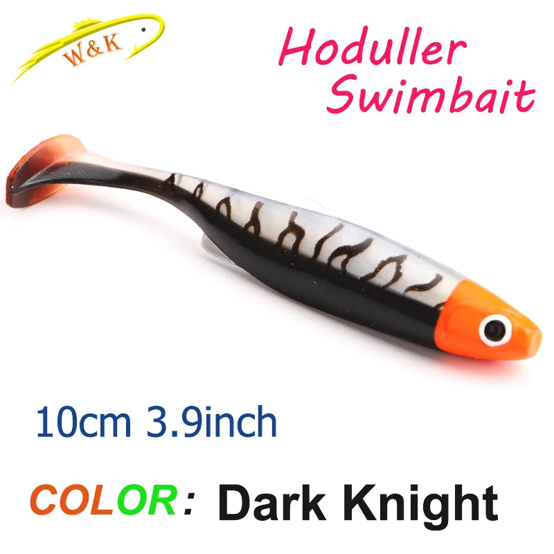 Zander Snook Fishing Lures 10cm Swimbait for Freshwater Fish Paddle Tail Soft Bait at Worm Sinker Rig Hoduller Shad New Color