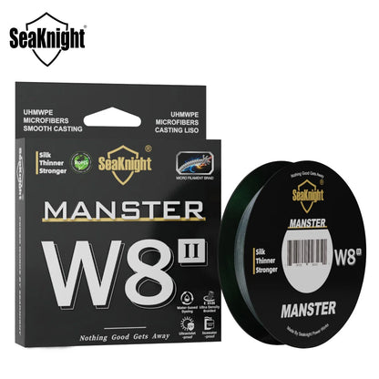 SeaKnight Brand W8 II 300M PE Fishing Line 8 Weaves Multifilament Braided Line Updated silicon resin coating Saltwater Fishing