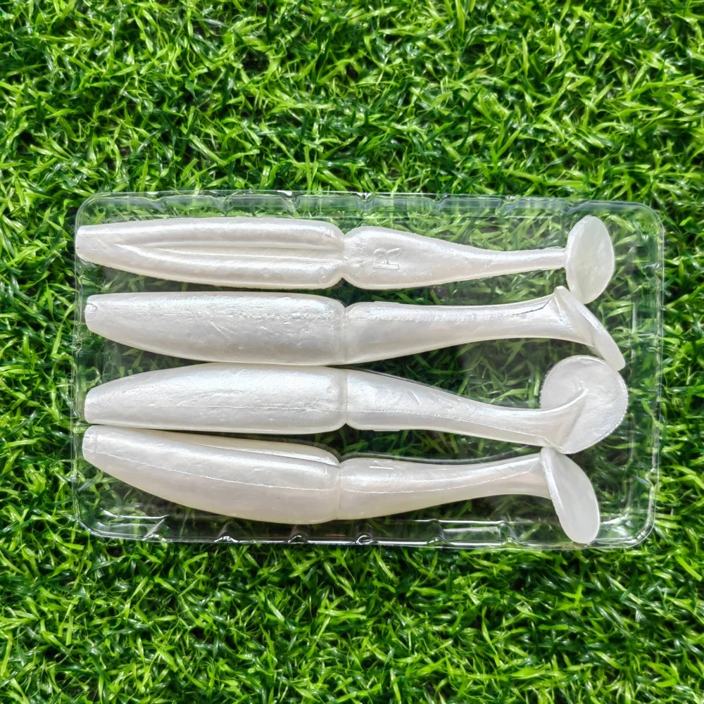 MUKUN 4pcs 11cm 12g Pesca Fishing Lures Leurre Souple Soft Bass Silicone Bait Isca Artificial Fishing Wobbler
