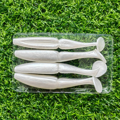 MUKUN 4pcs 11cm 12g Pesca Fishing Lures Leurre Souple Soft Bass Silicone Bait Isca Artificial Fishing Wobbler