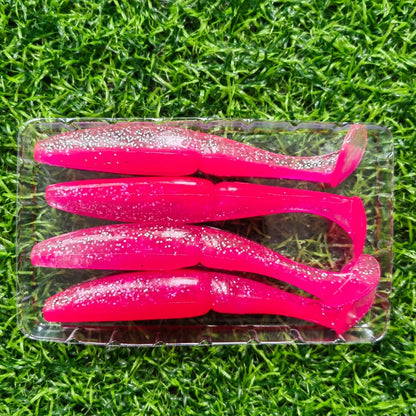 MUKUN 4pcs 11cm 12g Pesca Fishing Lures Leurre Souple Soft Bass Silicone Bait Isca Artificial Fishing Wobbler