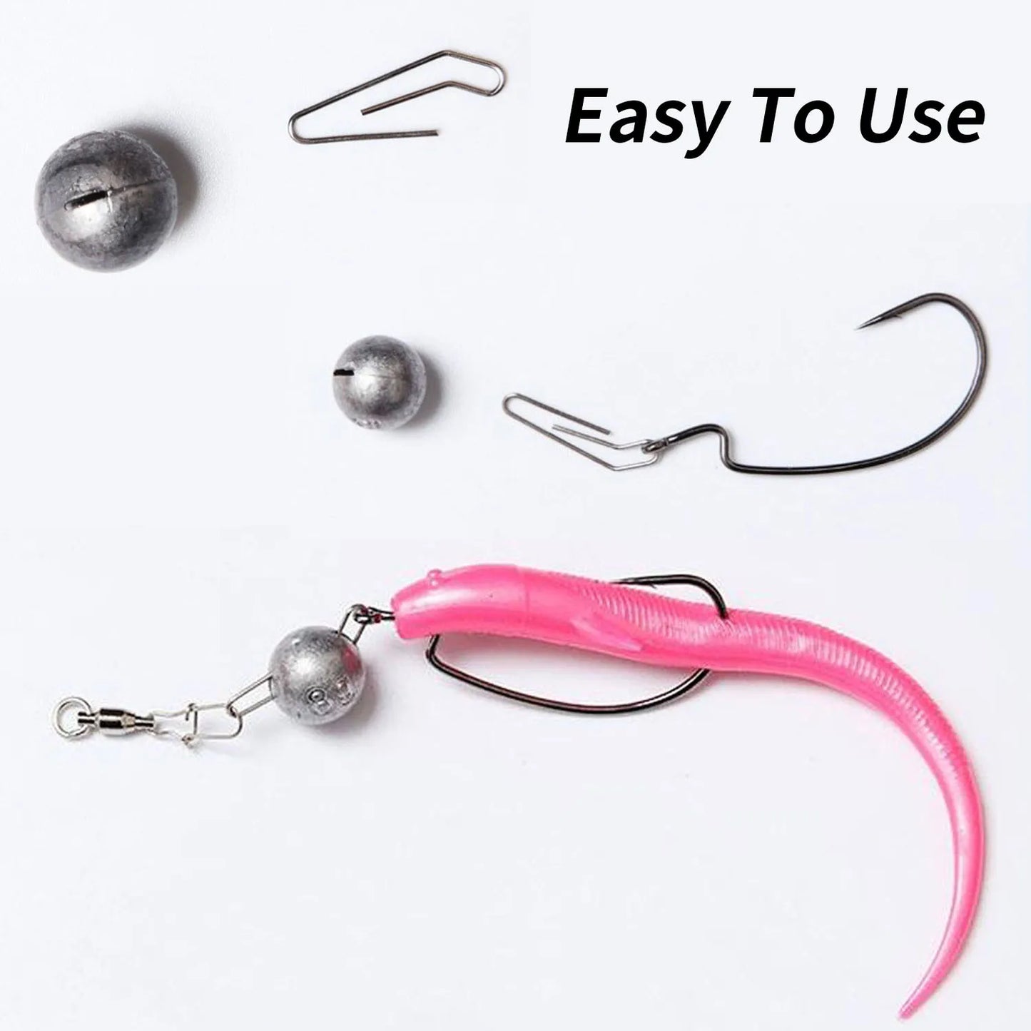 50/40/35 Cannonball Fishing Weights Sinkers Quick Set Up Jig Head Ball Sinker Cheburashka Weight for Bass Trout Pike Perch Pesca