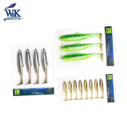 2024 New Soft Bait 5 size Hoduller Swimbait for Pike Zander Snook Perch Fishing Lures with 3D EYES JIG Head Rig Soft Lure