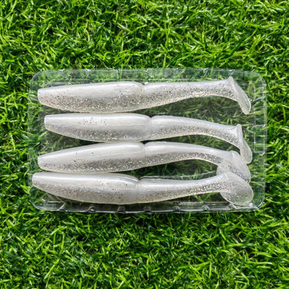 MUKUN 4pcs 11cm 12g Pesca Fishing Lures Leurre Souple Soft Bass Silicone Bait Isca Artificial Fishing Wobbler