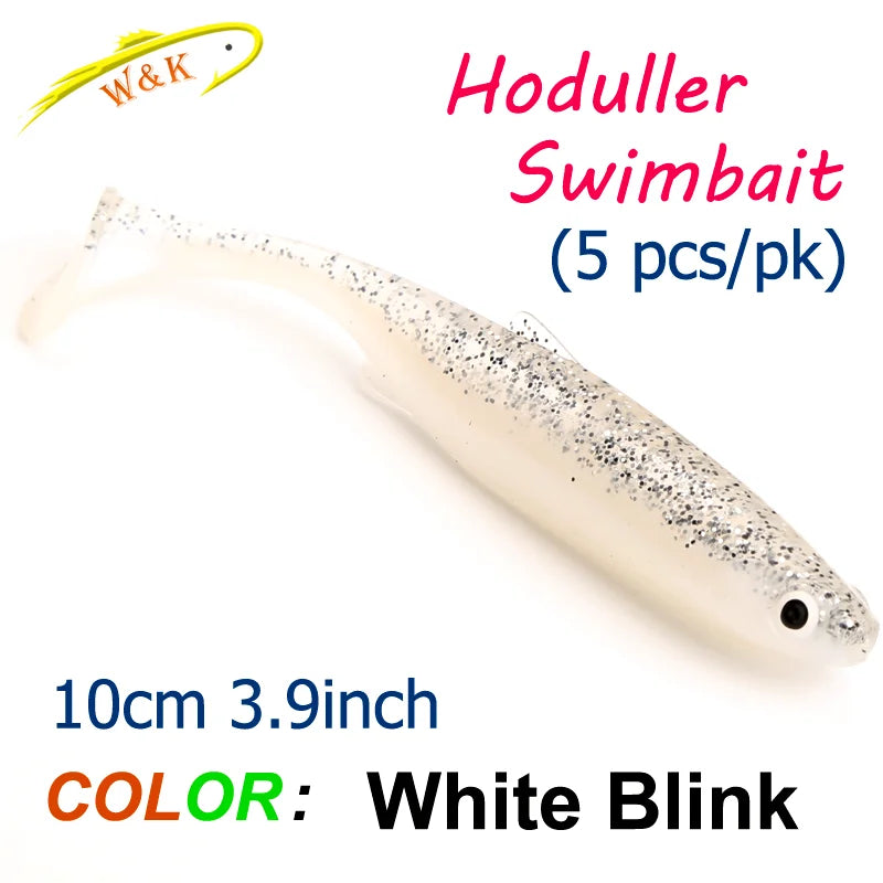 Zander Snook Fishing Lures 10cm Swimbait for Freshwater Fish Paddle Tail Soft Bait at Worm Sinker Rig Hoduller Shad New Color