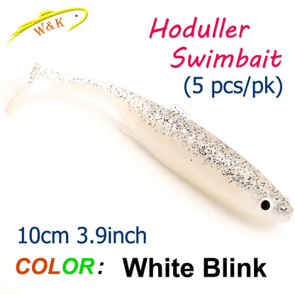 Zander Snook Fishing Lures 10cm Swimbait for Freshwater Fish Paddle Tail Soft Bait at Worm Sinker Rig Hoduller Shad New Color