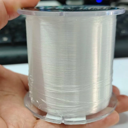 Transparent 500M Nylon Fishing Line Made of Japanese Material Strong Line Monofilament for Perch and Carp Fishing Accessories