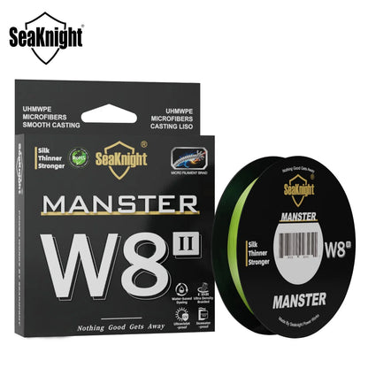SeaKnight Brand W8 II 300M PE Fishing Line 8 Weaves Multifilament Braided Line Updated silicon resin coating Saltwater Fishing