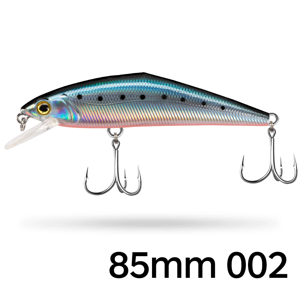 D1 Stream Fishing Lure 85mm 14.7g 63mm 7.5g Heavy Sinking Small Minnow  D-CONTACT Artificial Bait For Trout Perch  DT5030