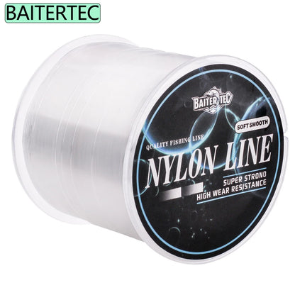 Transparent 500M Nylon Fishing Line Made of Japanese Material Strong Line Monofilament for Perch and Carp Fishing Accessories