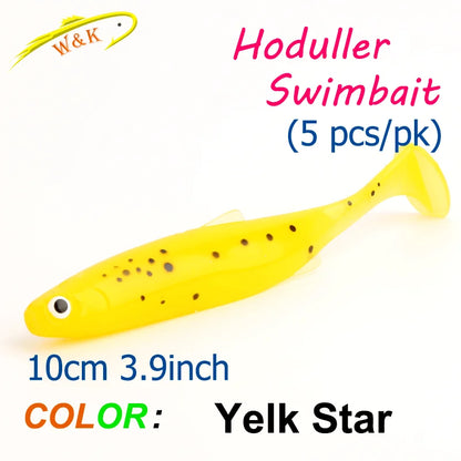 Zander Snook Fishing Lures 10cm Swimbait for Freshwater Fish Paddle Tail Soft Bait at Worm Sinker Rig Hoduller Shad New Color