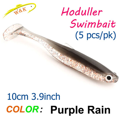 Zander Snook Fishing Lures 10cm Swimbait for Freshwater Fish Paddle Tail Soft Bait at Worm Sinker Rig Hoduller Shad New Color