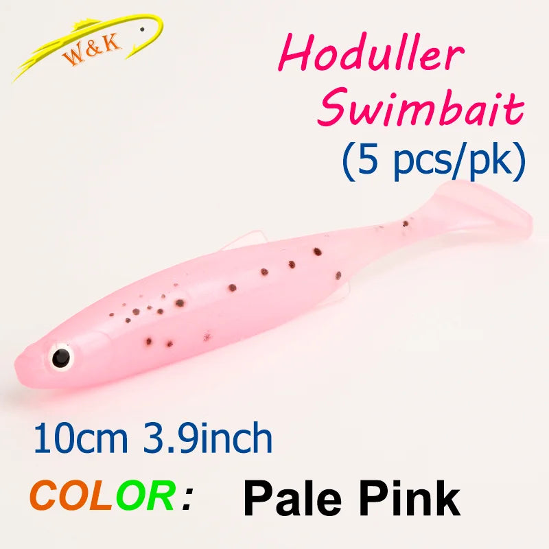 Zander Snook Fishing Lures 10cm Swimbait for Freshwater Fish Paddle Tail Soft Bait at Worm Sinker Rig Hoduller Shad New Color