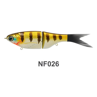 Noeby Amata Glide Swimbait Soft Lure 215mm 73g Slow Sinking Silicone Wobblers for Pike Bass Shad Glide Swimbait Fishing Lures