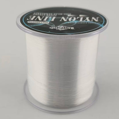 Transparent 500M Nylon Fishing Line Made of Japanese Material Strong Line Monofilament for Perch and Carp Fishing Accessories