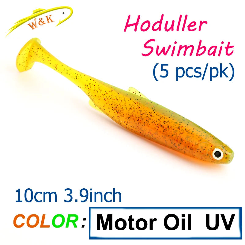 Zander Snook Fishing Lures 10cm Swimbait for Freshwater Fish Paddle Tail Soft Bait at Worm Sinker Rig Hoduller Shad New Color